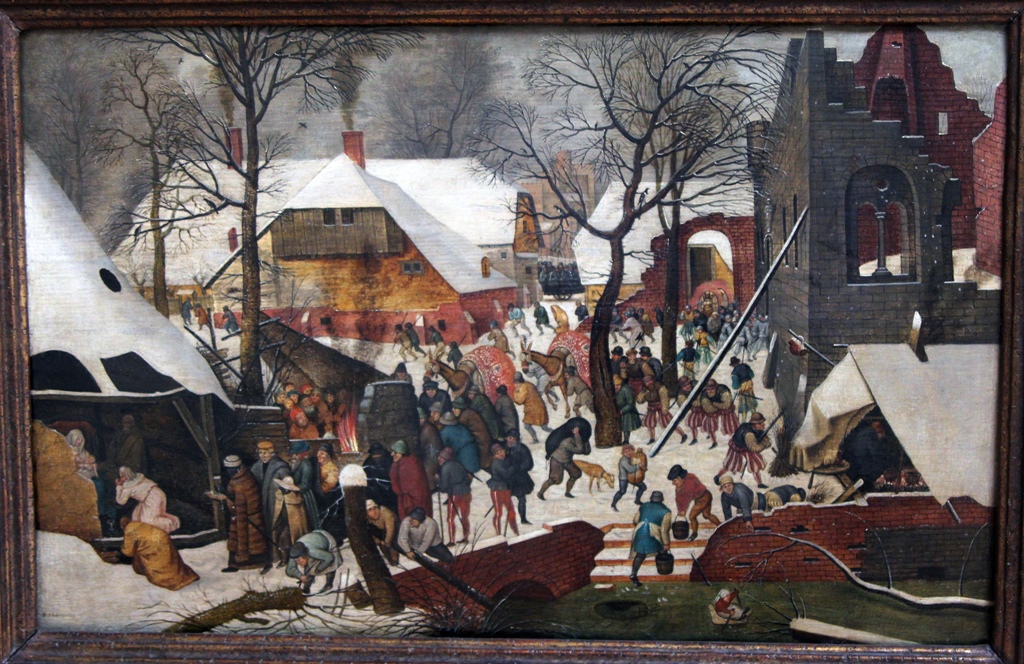The Adoration of the Magi in the Snow